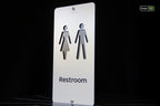Premium Braille Restroom Sign: Men & Women (Combined) – CNC-Milled Aluminum Composite