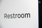 Premium Braille Restroom Sign: Men & Women (Combined) – CNC-Milled Aluminum Composite